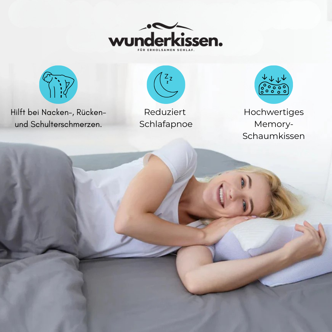 Wunderkissen – Das orthopädische Kopfkissen